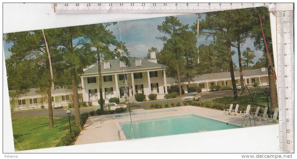 PO5116B# RALEIGH CITY - THE PLANTATION INN MOTEL AND RESTAURANT  VG 1963 - Raleigh