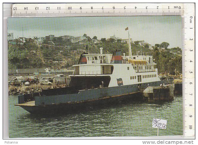 PO5123B# SALVADOR - TERMINAL DEI FERRY BOAT - NAVE F/B MONT SERRAT - COMPAGNIA DI NAVIGAZIONE BAHIANA  No VG - El Salvador