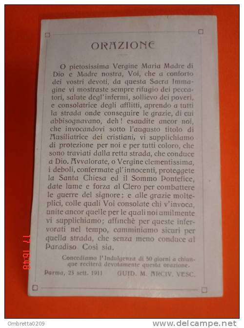 S.Giuseppe E S.Antonio Da Padova,B.V.AUSILIATRICE Celebrata ANNO 1945 PARMA Chiesa Padri Cappuccini- Prof.D.Bassi Sereno - Images Religieuses