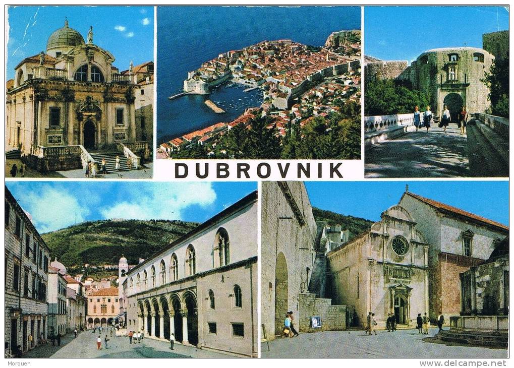 Postal DUBROVNIK (Yogoslavia), Vistas Varias - Yugoslavia