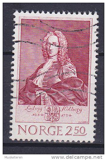 Norway 1984 Mi. 910     2.50 Kr Geburtstag Von Birthday Of Ludvig Holberg - Oblitérés