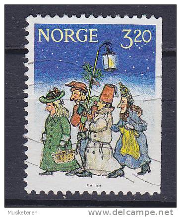 Norway 1991 Mi. 1083     3.20 Kr Weihnachten Christmas Jul Noel Natale Navidad - Gebraucht