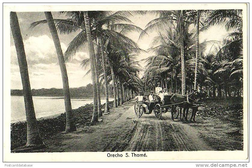 Orecho S. Thomé - & Horse Carriage - Sao Tome And Principe