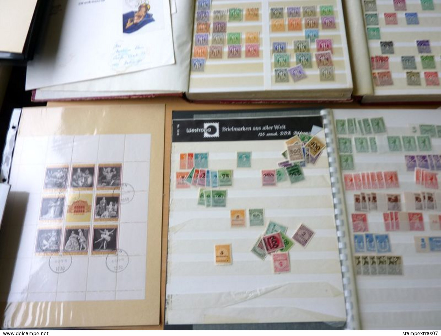 MASSIVE GERMANY STAMP COLLECTION (BRD + REICH + DDR...) - Collections