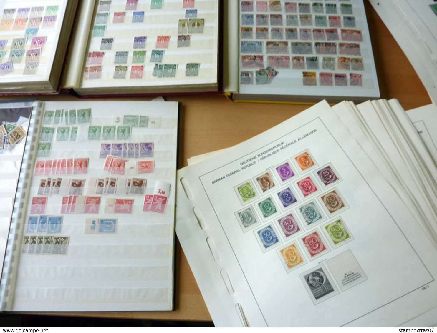 MASSIVE GERMANY STAMP COLLECTION (BRD + REICH + DDR...) - Collections