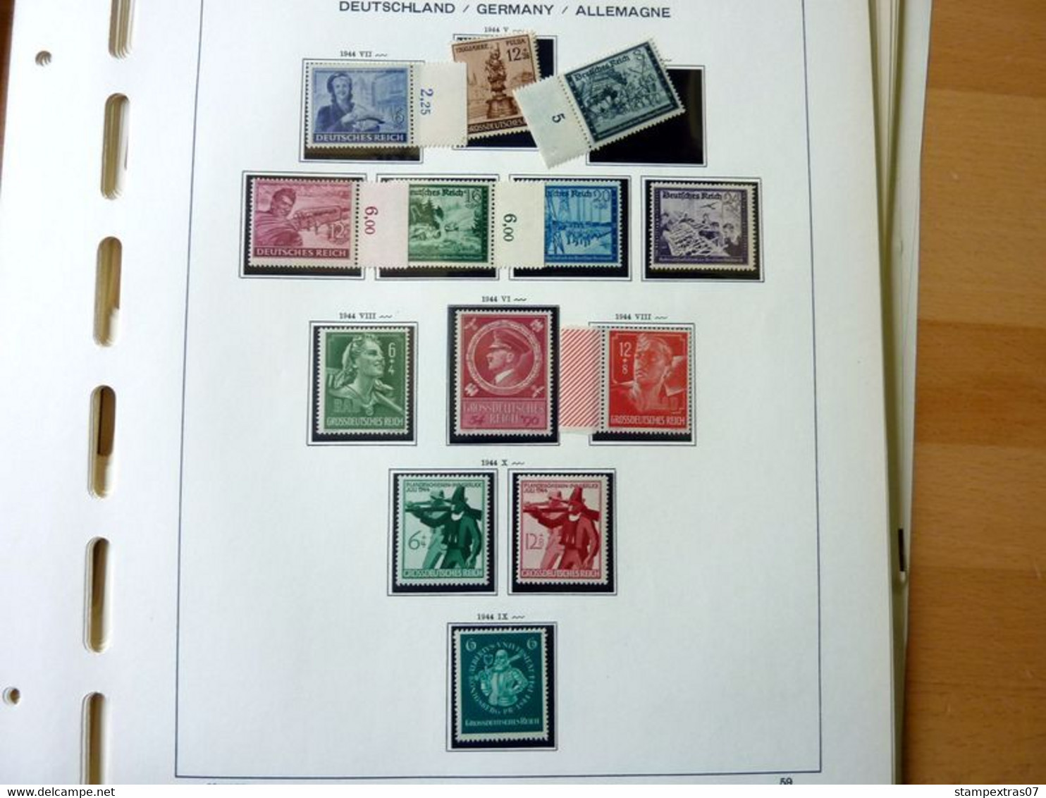 MASSIVE GERMANY STAMP COLLECTION (BRD + REICH + DDR...)