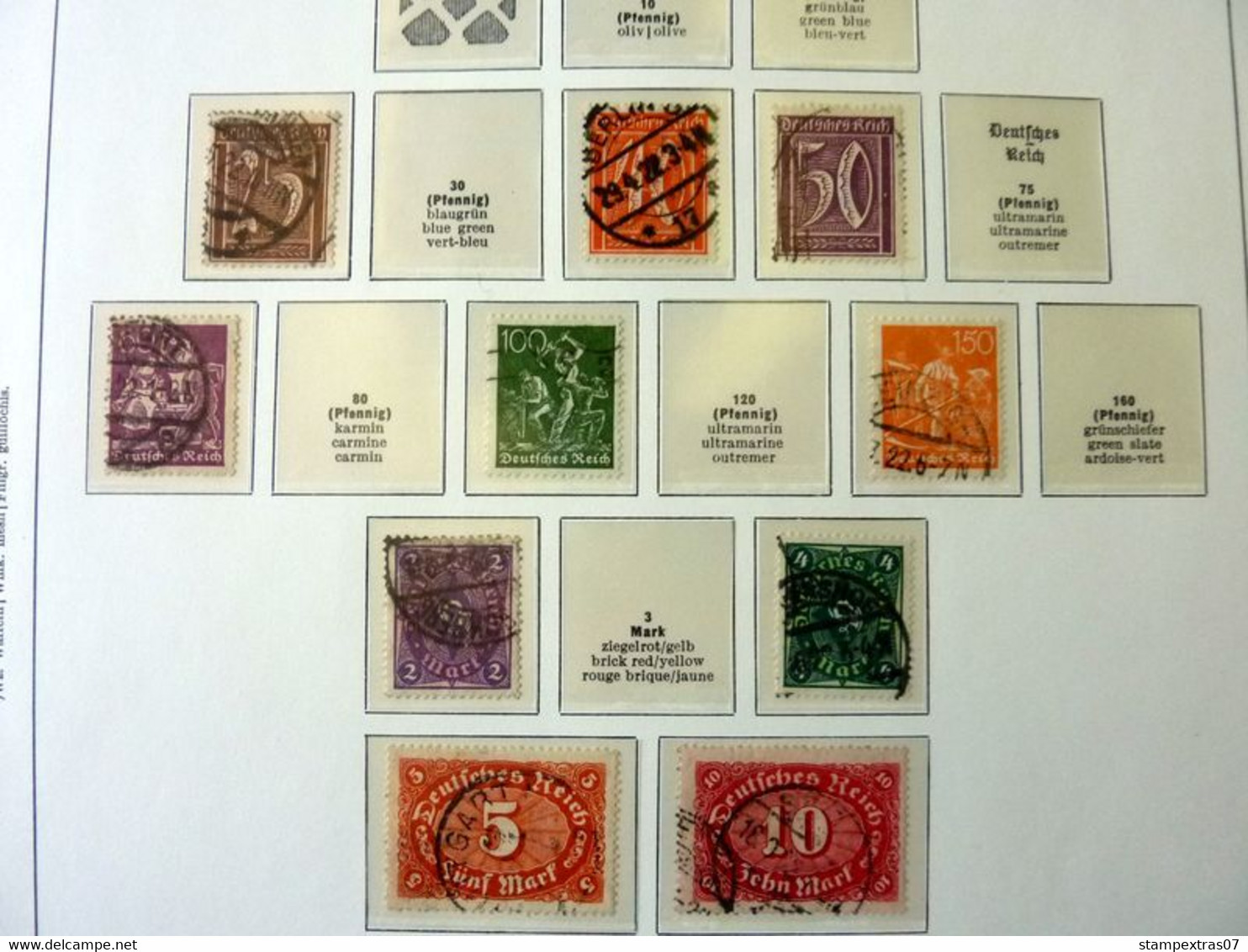 MASSIVE GERMANY STAMP COLLECTION (BRD + REICH + DDR...)