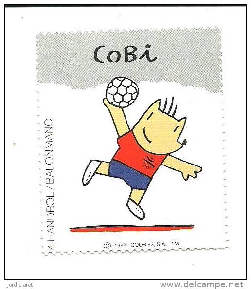 CINDERELLA ESPAÑA 1992 - Hand-Ball