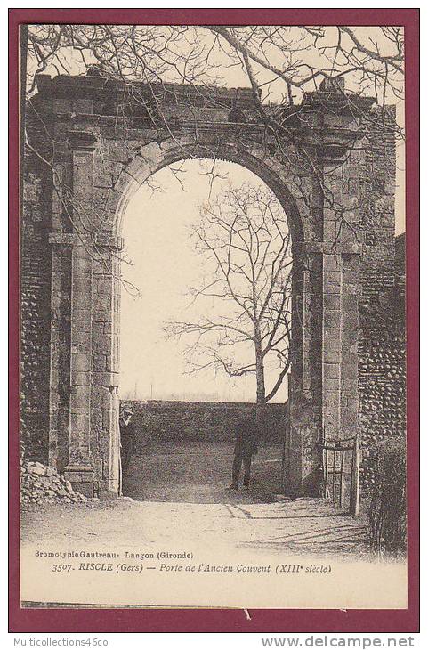 32 - RISCLE  - 180812 - Porte De L'ancien Couvent (XIII E Siècle) - Riscle