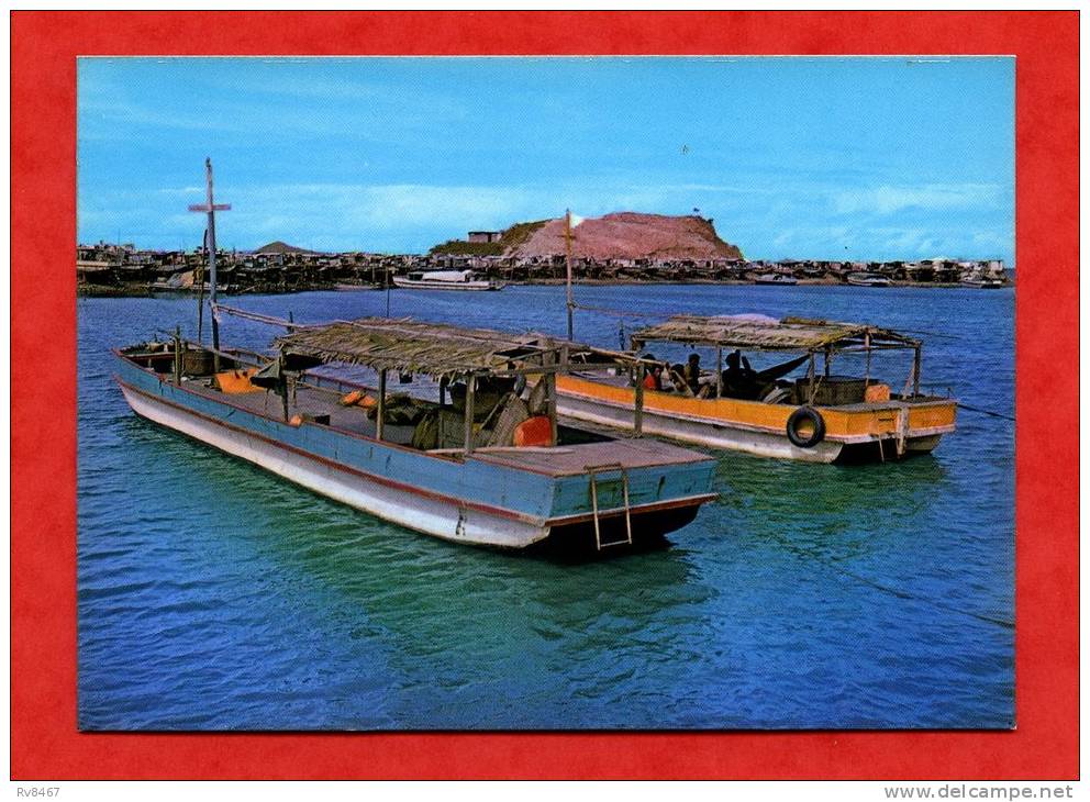 * Colourful Native Village Canoes At Koki Bay-PORT MORESBY - Papouasie-Nouvelle-Guinée