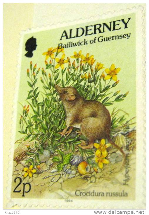 Alderney 1994 Crocidura Russula Shrew 2p - Mint - Alderney