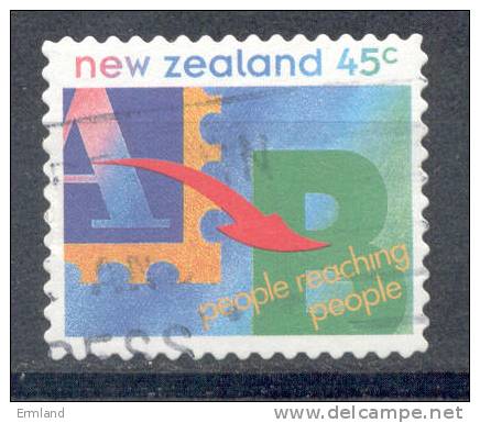 Neuseeland New Zealand 1994 - Michel Nr. 1365 I BA O - Used Stamps