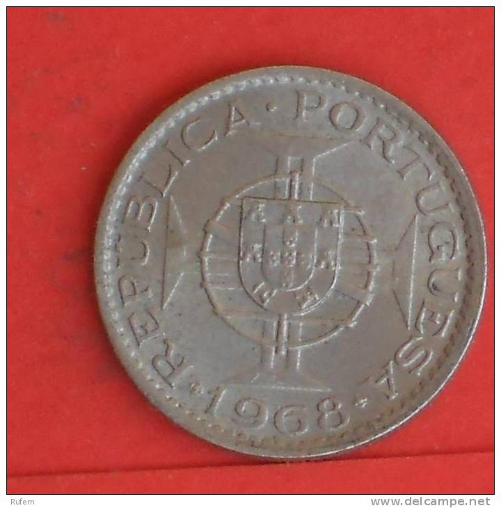 ANGOLA  2,5  ESCUDOS  1968   KM# 77  -    (769) - Angola