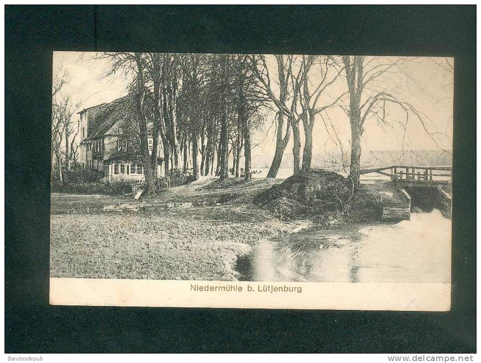 Allemagne  AK -  Lütjenburg - Niedermühle ( Moulin - Lütjenburg