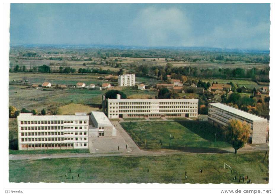 CPS M   Vue  Aérienne  Du Lycée - Vic Sur Bigorre