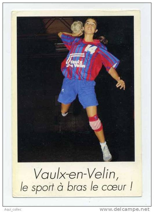 VAULX EN VELIN 69 RHONE HANDBALL L'A.S.U.L.V.V CHAMPIONNE MINIME 90/91 - Handball