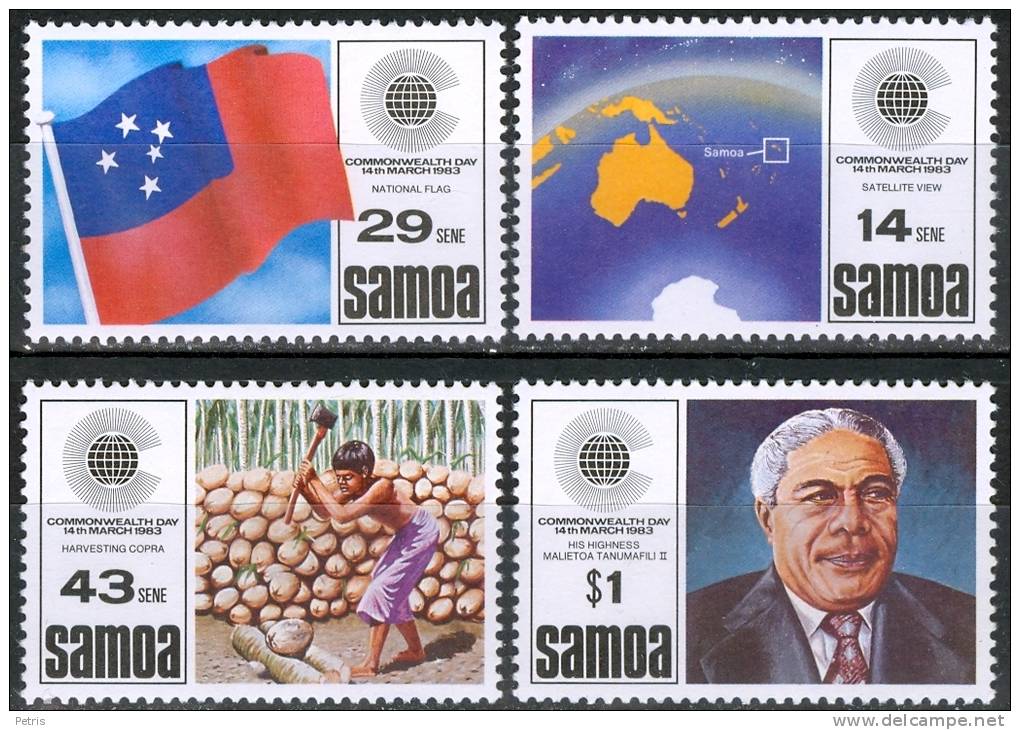 Samoa 1983 Commonwealth Day MNH** - Lot. 945 - Samoa