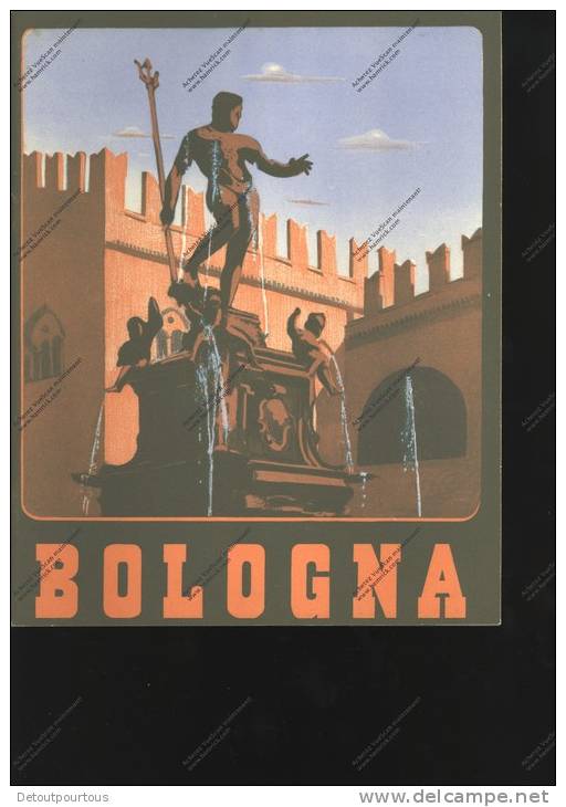 Advertising Documentation Touristique  FS ITALIA BOLOGNA 1938  30 Pagine 20x20cm Bellissimo Art Deco - Pubblicitari