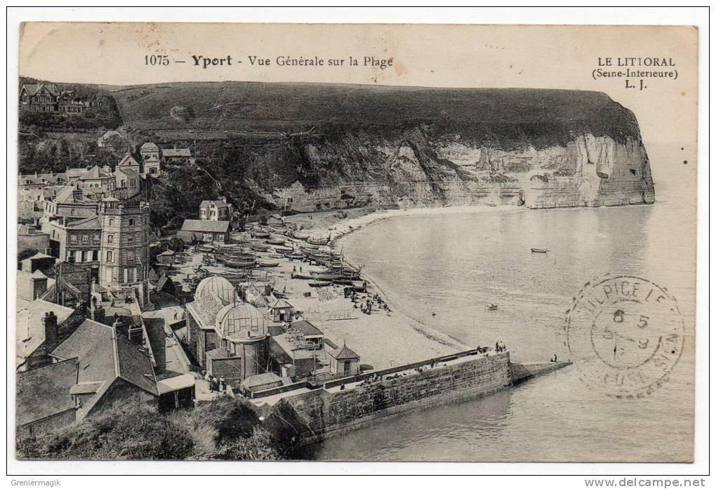 Cpa 76 - Yport - Vue Générale Sur La Plage - Yport