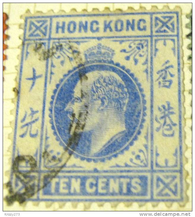 Hong Kong 1903 King Edward VII 10c - Used - Neufs