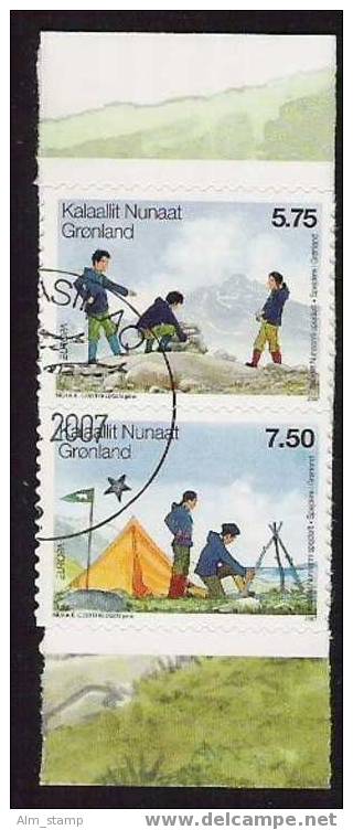 2007 Grönland Booklet Set Yv. 459-60  Mi. 482-3 Used - 2007