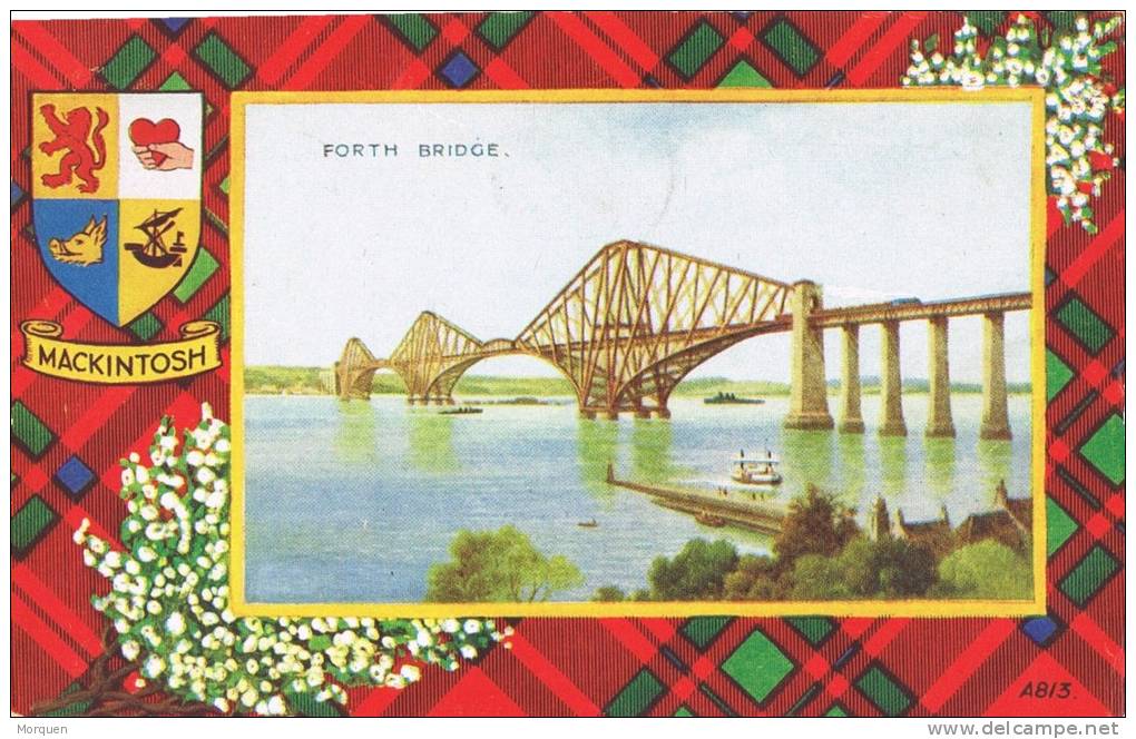 Postal FORTH BRIDGE (Conexion Fife Con Edimburg) Scotland - Fife