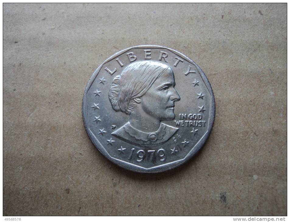 U.S.A. -  1 DOLLARO 1979 "SUSAN B. ANTHONY" - - 1979-1999: Anthony