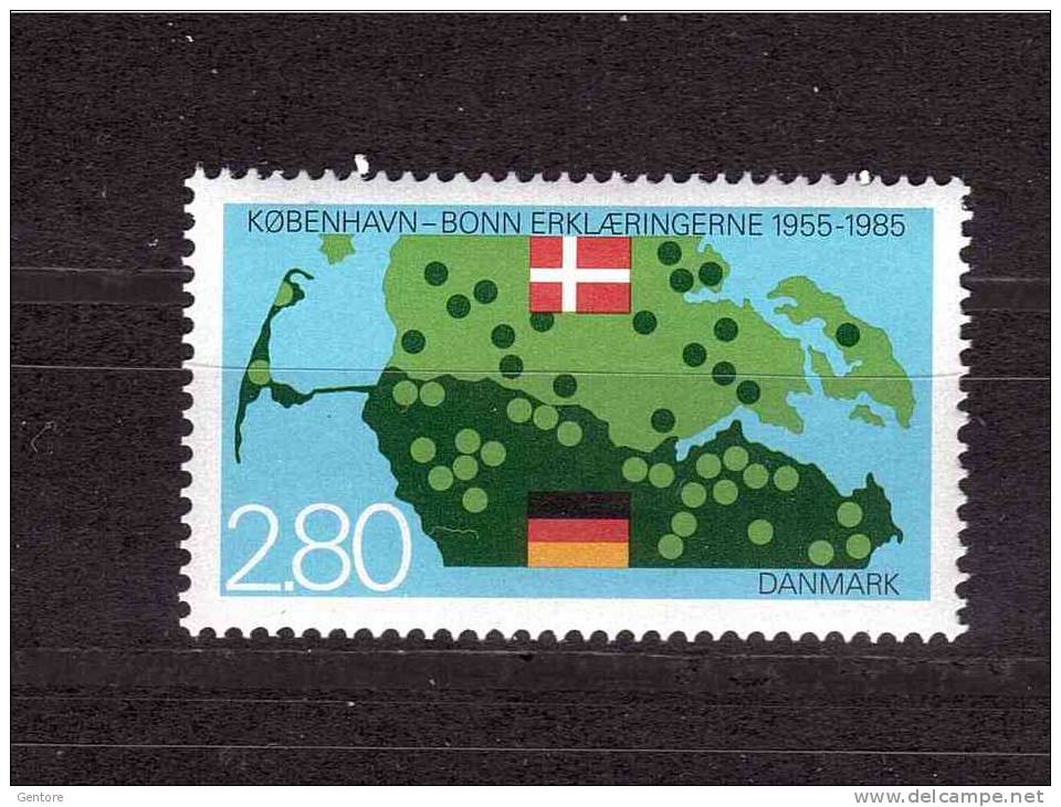 DENMARK 1985 Good Relationship Copenaghen Bonn Michel Cat N° 829  MNH** Absolutely Perfect - Neufs