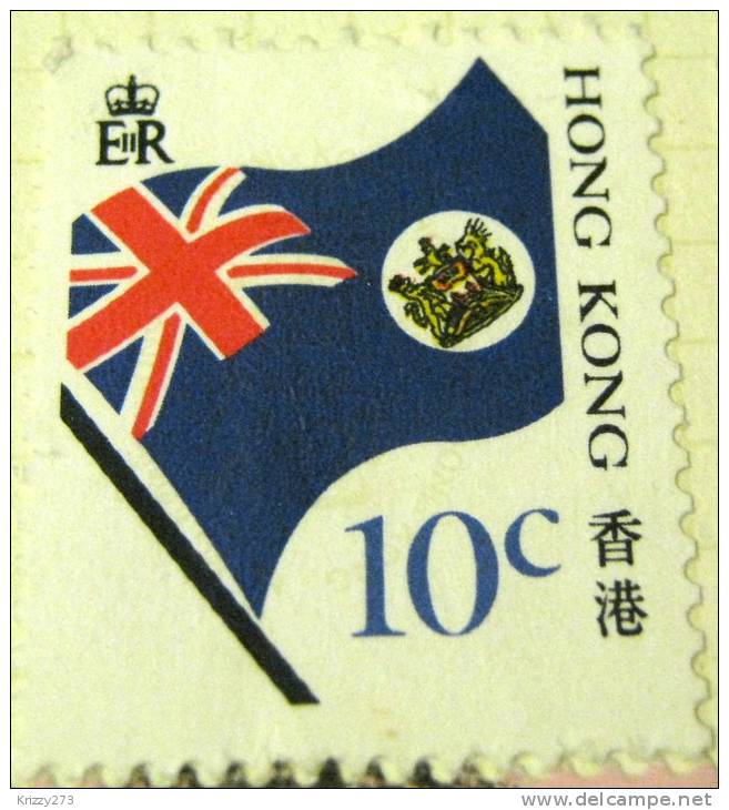 Hong Kong 1987 Flag 10c - Used - Used Stamps