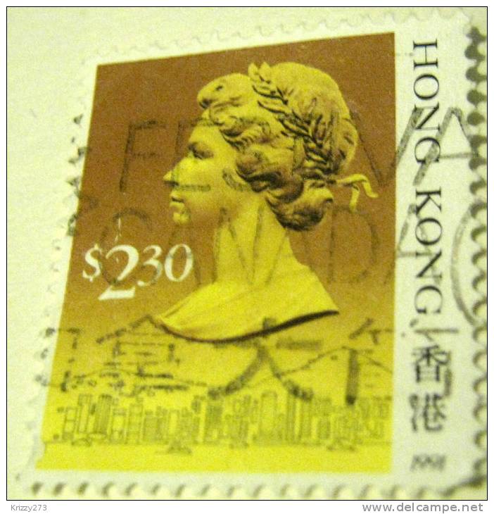 Hong Kong 1991 Queen Elizabeth II $2.30 - Used - Oblitérés