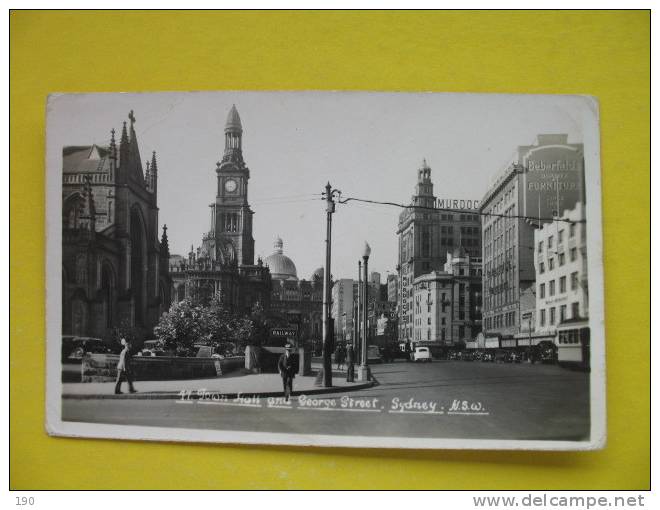 Town Hall And George Street Sydney - Sydney