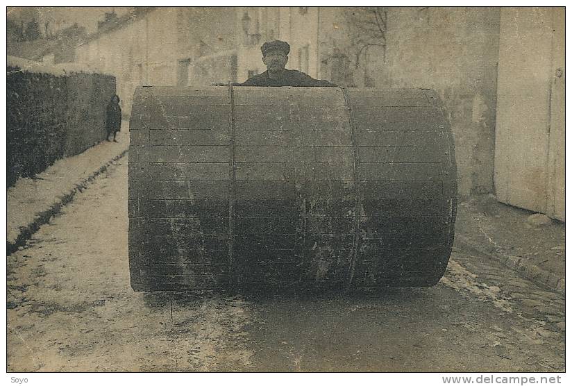 Baruet " Le Demenageur " Champion Lutte Expo 1889 Tour Du Monde Avec Tonneau 300 Kgs - Ringen