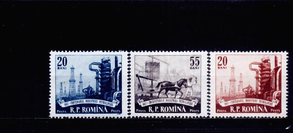 Roumanie - Yv.no.1541/3 Neufs** - Neufs