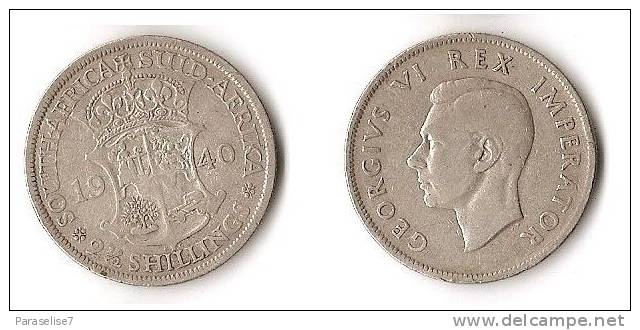 AFRIQUE DU SUD 21/2 SHILLING  1940    ARGENT - South Africa