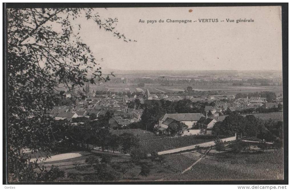 France - Champagne - Vertus - Vue Generale - Vertus