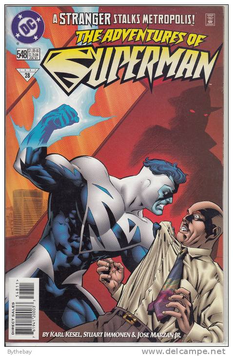 DC The Adventures Of Superman 548 Friends, Lovers And Strangers - DC
