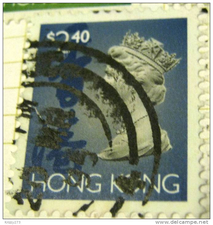 Hong Kong 1993 Queen Elizabeth II $2.40 - Used - Oblitérés