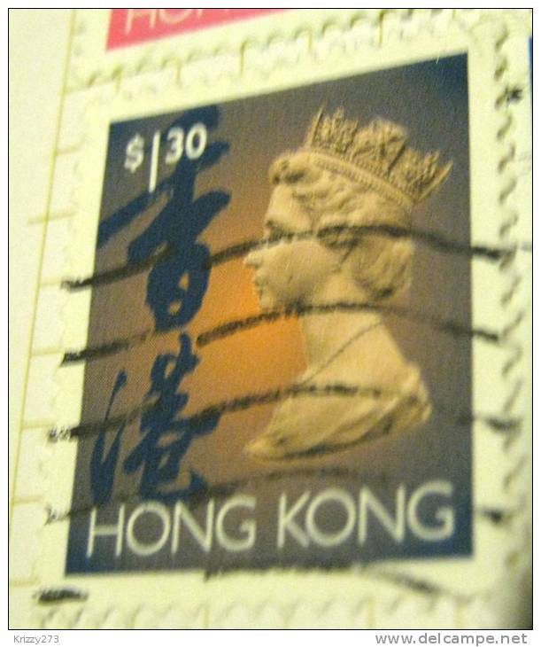 Hong Kong 1993 Queen Elizabeth II $1.30 - Used - Unused Stamps