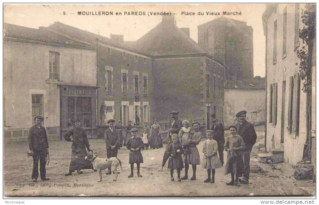 MOUILLERON-EN-PAREDS - Place Du Vieux Marché - Mouilleron En Pareds