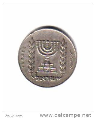 ISRAEL   1/2  LIRAH  1973  (KM # 36.1) - Israël