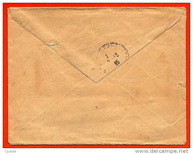 Lettre 1935 Avec Type Paix Bord De Feuille - 1932-39 Peace