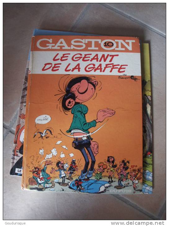 DOS ROND T10 GASTON LAGAFFE LE GEANT DE LA GAFFE   FRANQUIN - Gaston