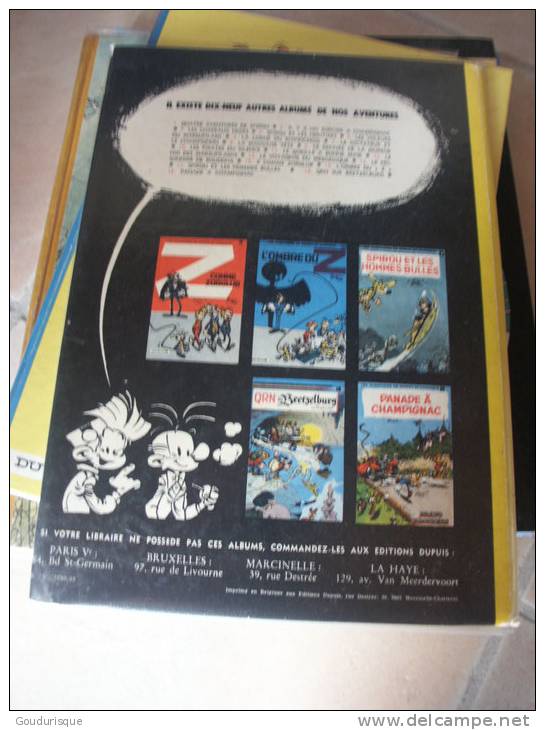 EO SPIROU ET FANTASIO T20 LE FAISEUR D´OR   FOURNIER  FRANQUIN - Spirou Et Fantasio