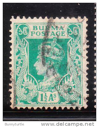 Burma 1938-40 King George VI Used - Burma (...-1947)