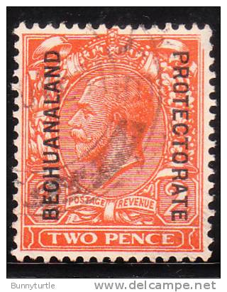 British Bechuanaland Protectorate 1913-24 Overprint 2p Used - 1885-1964 Bechuanaland Protectorate