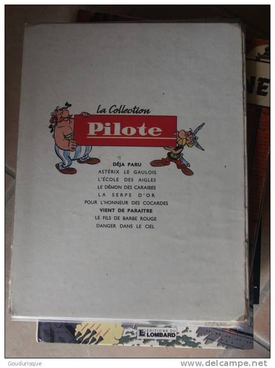 EO ASTERIX ET LES GOTHS COLLECTION PILOTE UDERZO GOSCINNY - Asterix