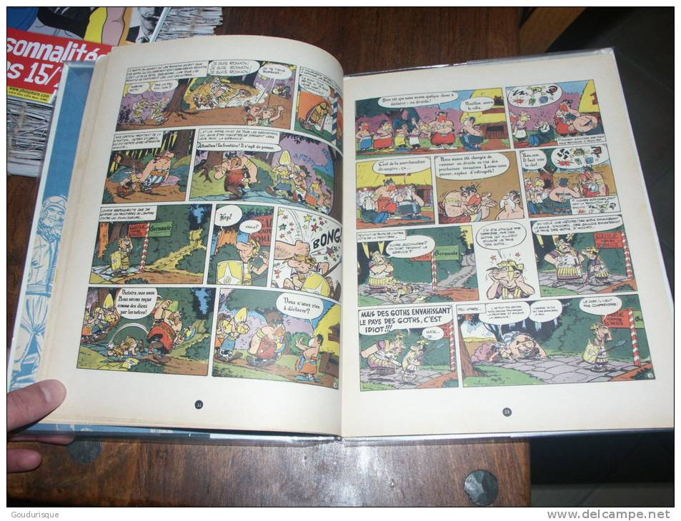 EO ASTERIX ET LES GOTHS COLLECTION PILOTE UDERZO GOSCINNY