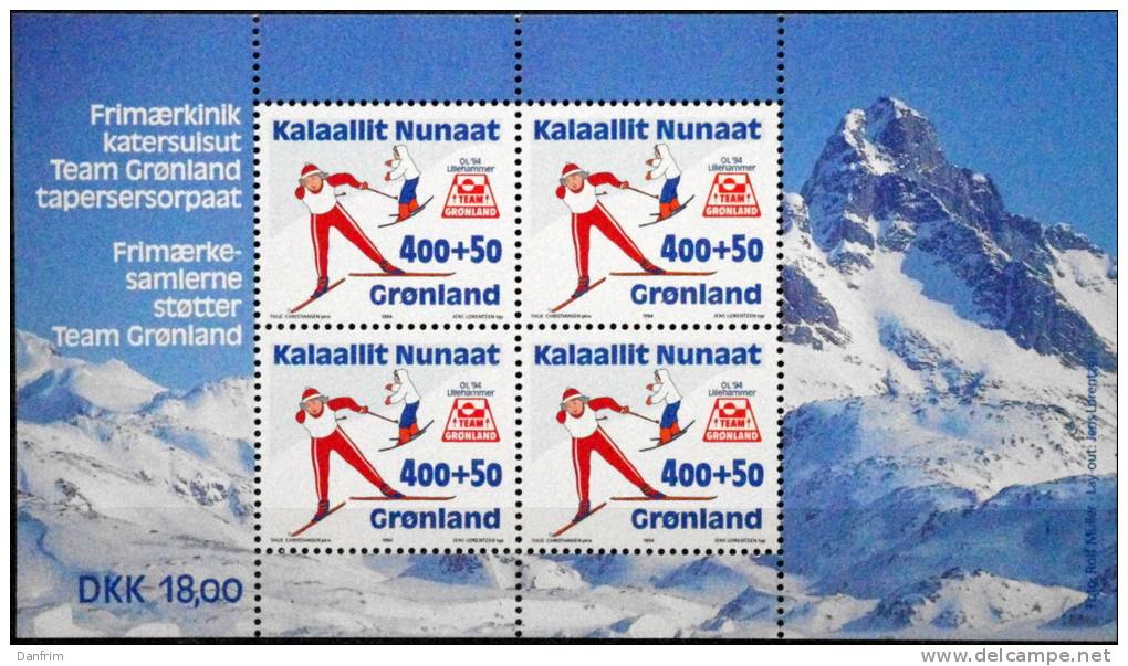Greenland 1994   MiNr. 243 Block 5 MNH (**)  ( Lot Mappe) - Unused Stamps