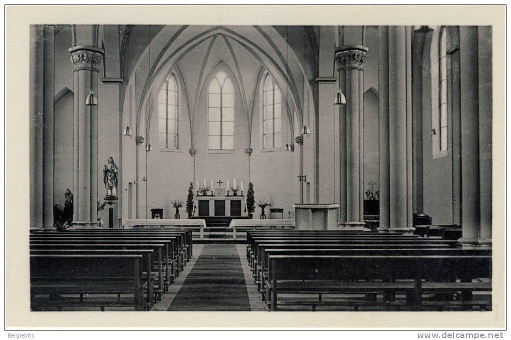 Old Germany Mint Genuine Photo Postcard "  Pfarrkirche In ENSEN Inside View, Very Rare! - Andere & Zonder Classificatie