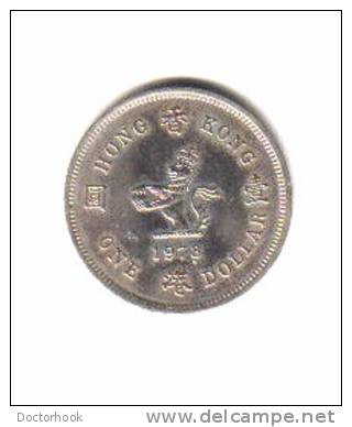 HONG KONG    1  DOLLAR  1978  (KM # 43) - Hongkong